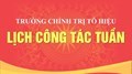 Lịch công tác tuần 27/2024 (từ 01/7 - 07/7/2024)